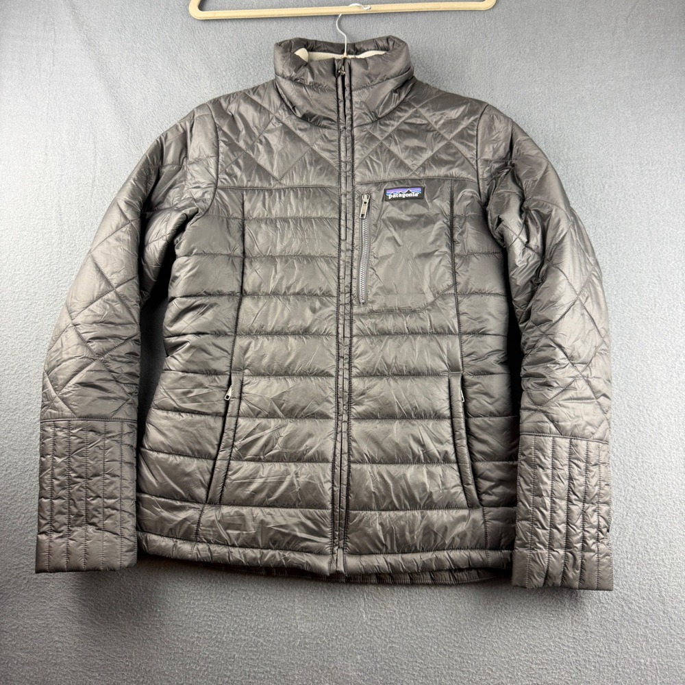 Patagonia Radalie Jacket Women's S Gray Insulated Quilted Full Zip Gorpcore Puff